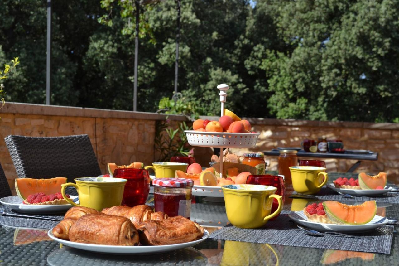 La Romagnolette Bed & Breakfast Saint-Restitut Luaran gambar