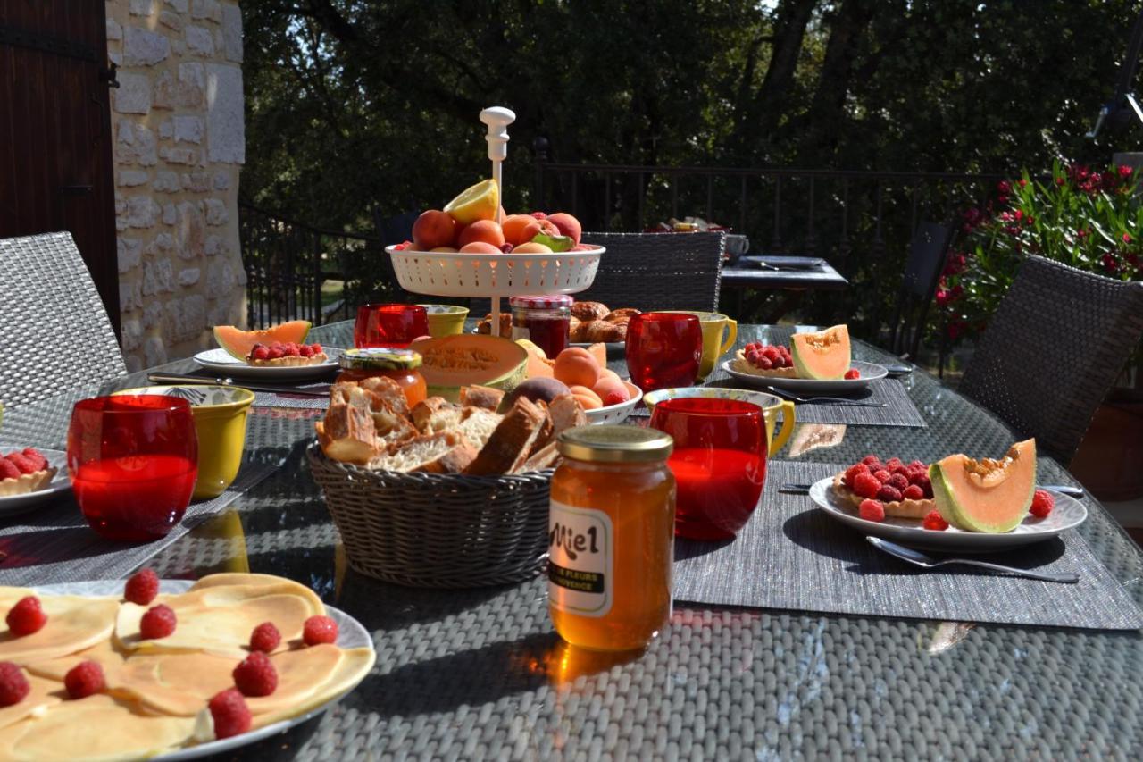 La Romagnolette Bed & Breakfast Saint-Restitut Luaran gambar